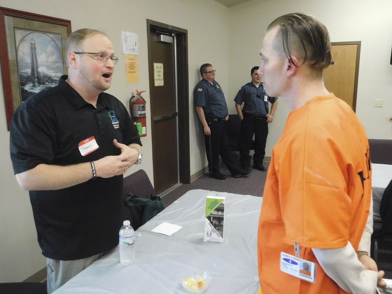 Inmates receive resources at transition fair